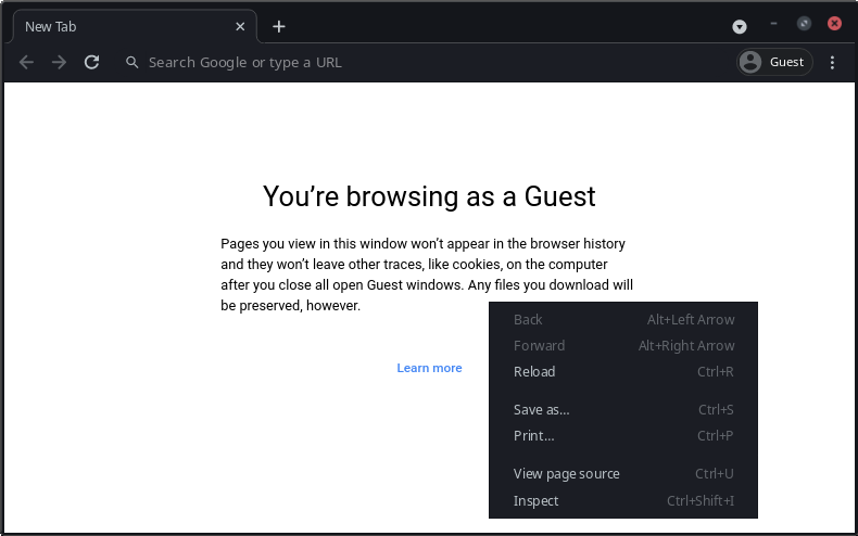 Inspect Element Google Chrome